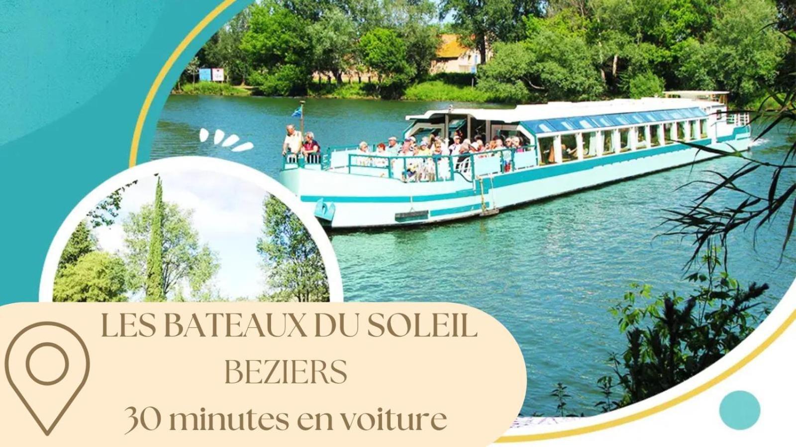 Villa Evasion - Pour 8 Personnes Avec Vue Narbonne